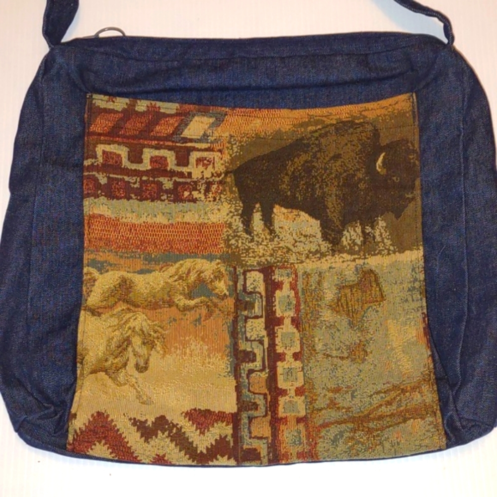 ๐HANDMADE Feed Bag/ Hobo Style Western Bag - Picture 3 of 9